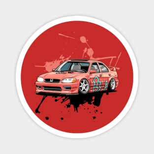 Customized Classic Cars Magnet